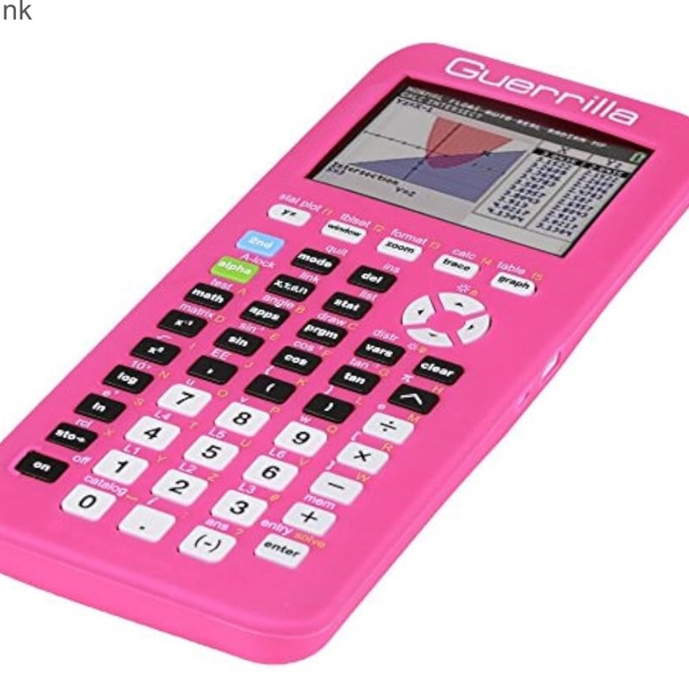 Guerrilla Silicone Case for Texas Instruments TI-84 Plus Graphing Calculator New